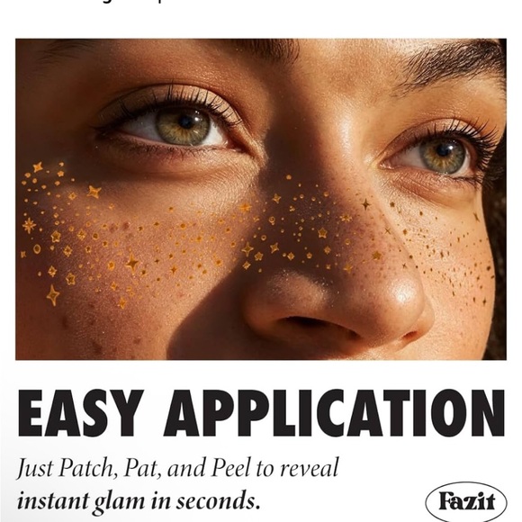 Fazit Orange speckle makeup patches - Picture 4 of 12